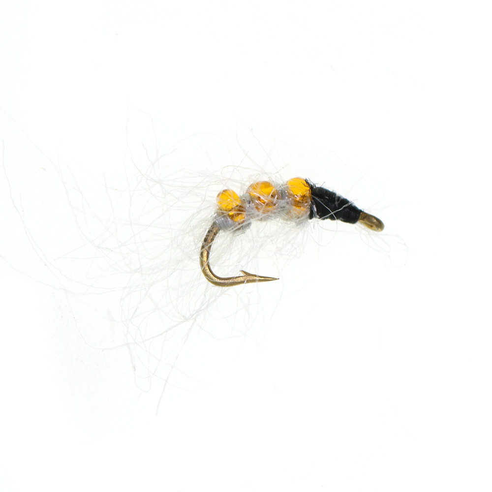 #14  Glass Bead Caddis Larva Pupa Nymph