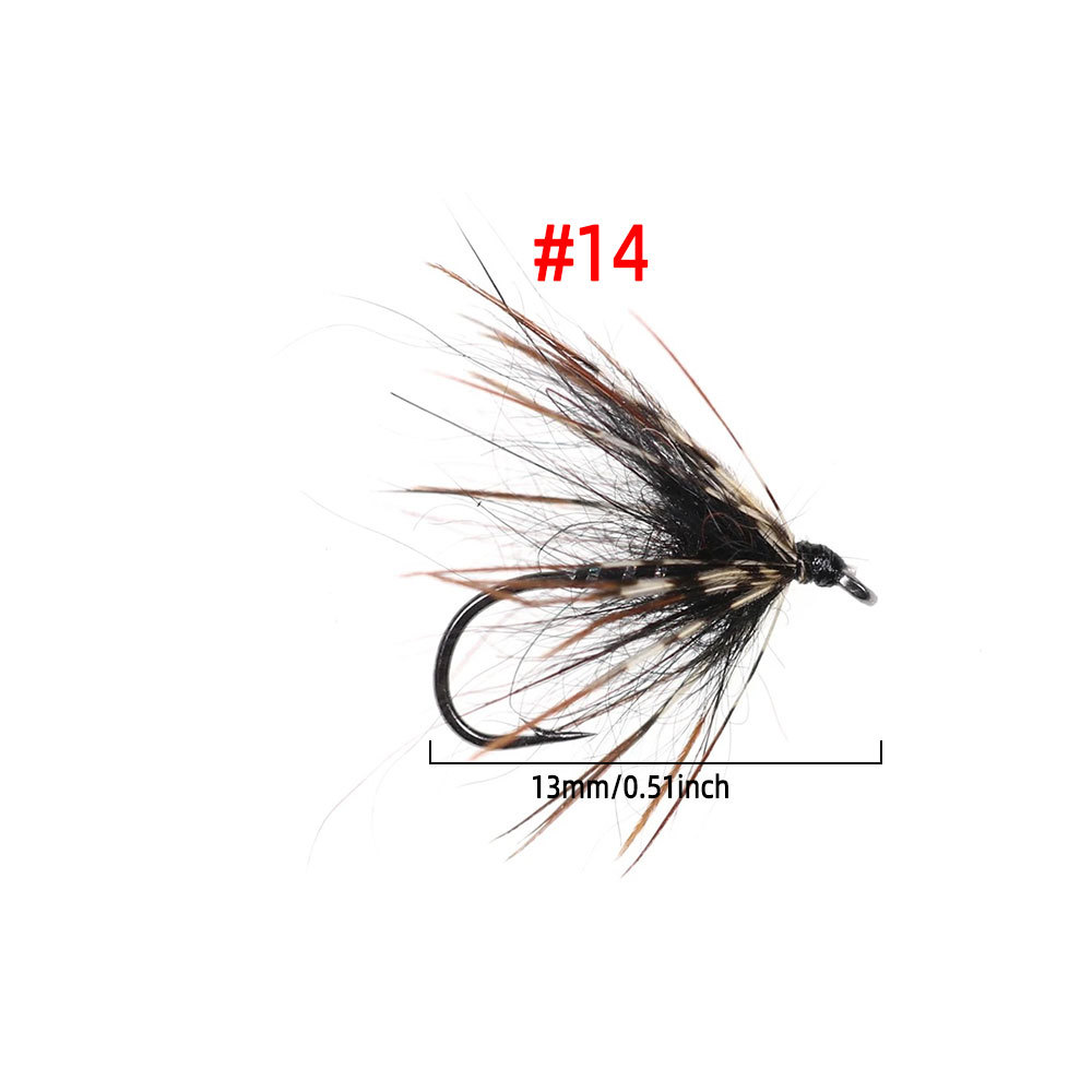#14 Soft Hackle Wet Tenkara Nymph Fly