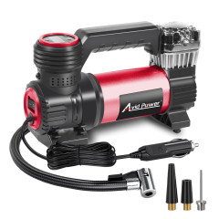 Avid Power 12V DC Tire Inflator Air Compressor 150 PSI Portable Car Tire Inflators Auto Bike Ball Air Pump