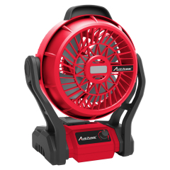 Avid Power 20V Cordless Jobsite Fan 200MM Portable Battery Powered Construction Outdoor Camping Job Fan