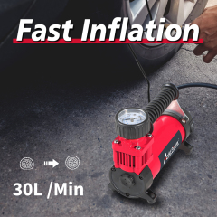Avid Power 12V DC Tire  Inflator Air Compressor 140 PSI Portable Car Tire Inflator Auto Air Pump