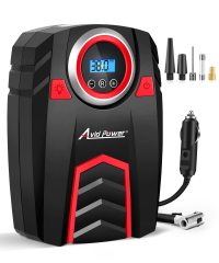 Avid Power Tire Inflator Portable Air Compressor DC 12V/120V/220V Digital Car Air Pump Automatic Tire Inflators