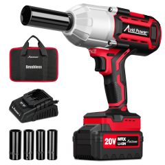 Avid Power 20V Brushless Impact Wrench 1000Nm High Torque 1/2 Inch or 3/4 Inch Variable Speed Powerful Impact Gun