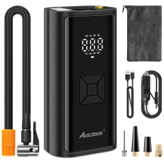 Avid Power Cordless Tire Inflator Portable Air Compressor Battery Powered Car Small Air Pump with Digital Gauge