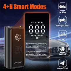 Avid Power Cordless Tire Inflator Portable Air Compressor Battery Powered Car Small Air Pump with Digital Gauge