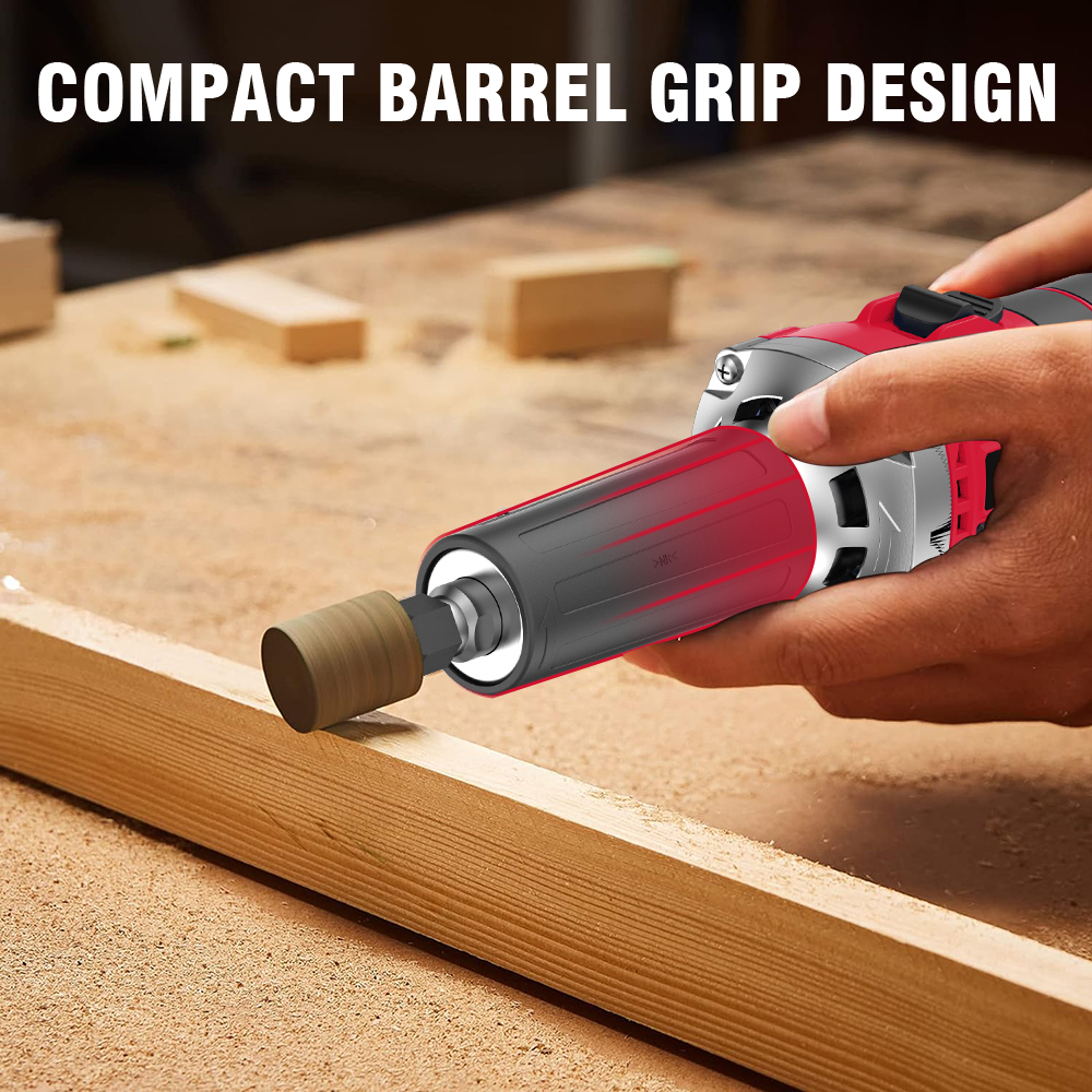 Avid Power 20V Heavy Duty Brushless Cordless Die Grinder Variable Speed 26000RPM 4.0Ah Battery Powered Grinder Tool