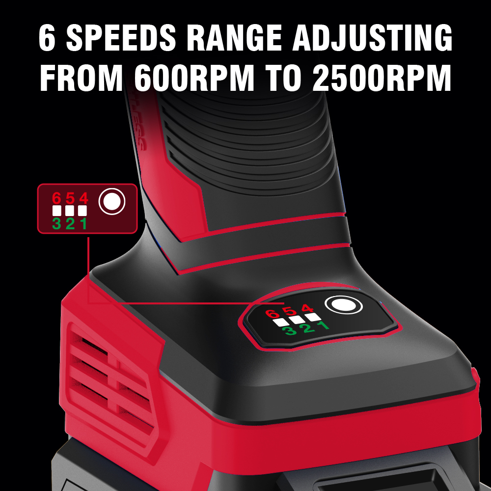 Avid Power 20V Heavy Duty Brushless Cordless Die Grinder Variable Speed 26000RPM 4.0Ah Battery Powered Grinder Tool