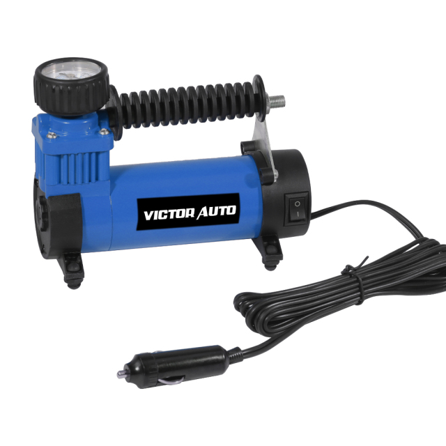 12V DC Portable Inflator,Auto Tire Inflator Air Compressor with Pressure Gauge,140PPS,30L /Min,Made in Vietnam