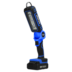 20V MAX LED Work Light, 140 Degree Pivoting Head, Up to 1000 Lumens of Brightness,Made in Vietnam