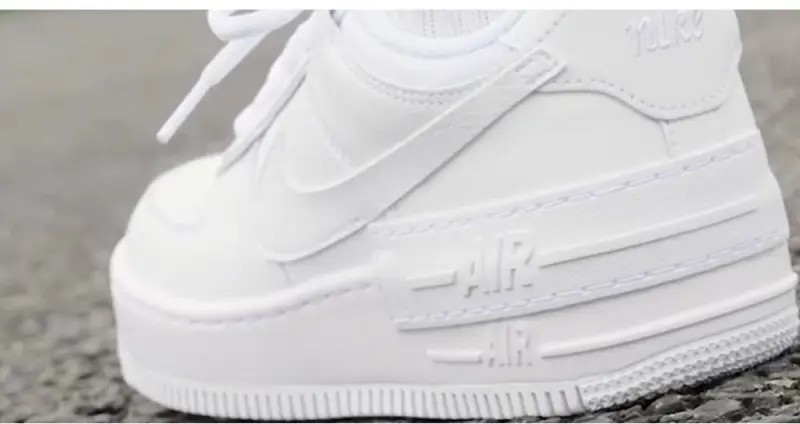 Nike AF1 Shadow Sports Shoes Malone White