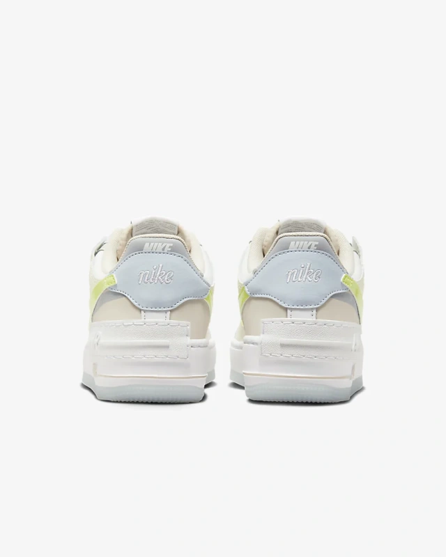 Nike AF1 Shadow Sports Shoes Malone White Yellow