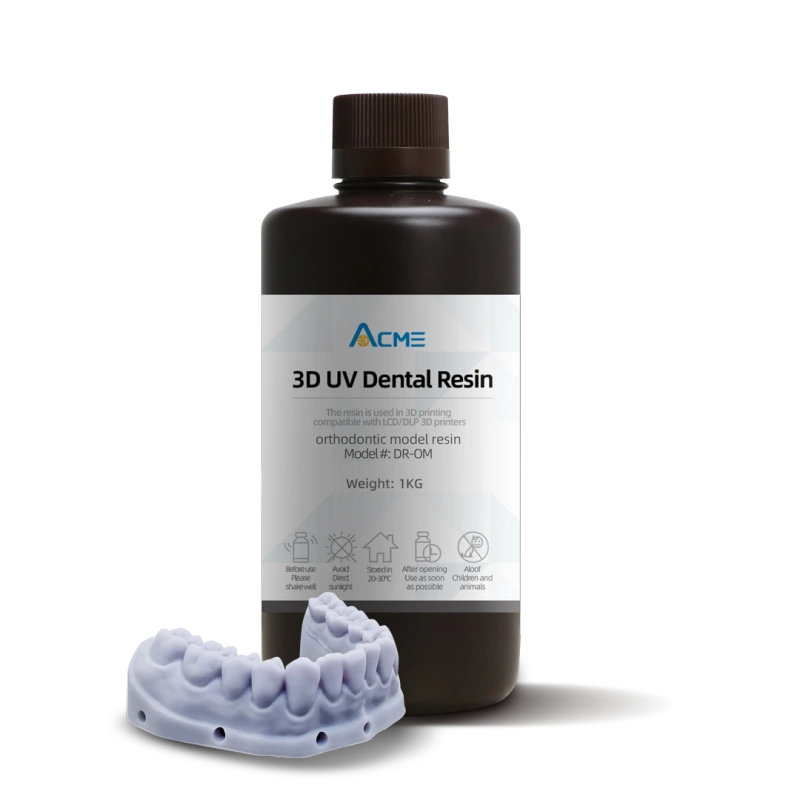 Orthodontic dental mold resin
