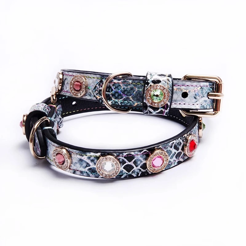 【Choker|Collar】Snake skin collar 091