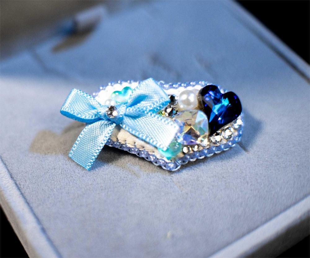 【Choker|Collar|Accessory】Crystal Heart 109