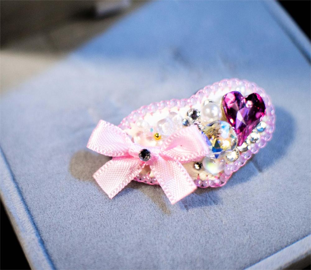 【Choker|Collar|Accessory】Crystal Heart 109