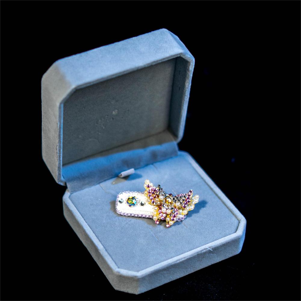 【Choker|Collar|Accessory】Crystal Butterfly 107