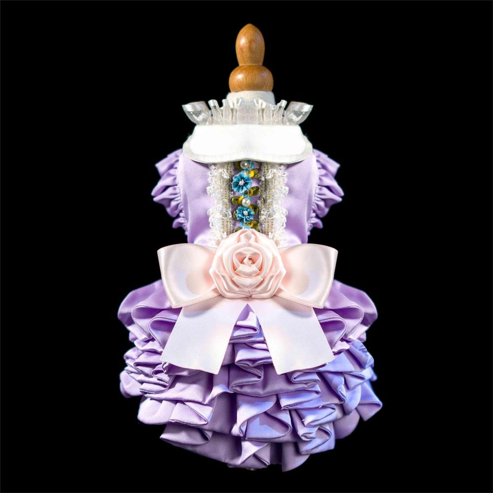 【Fashion & Cute Clothes , Dress , Wearing】212 Iris flower