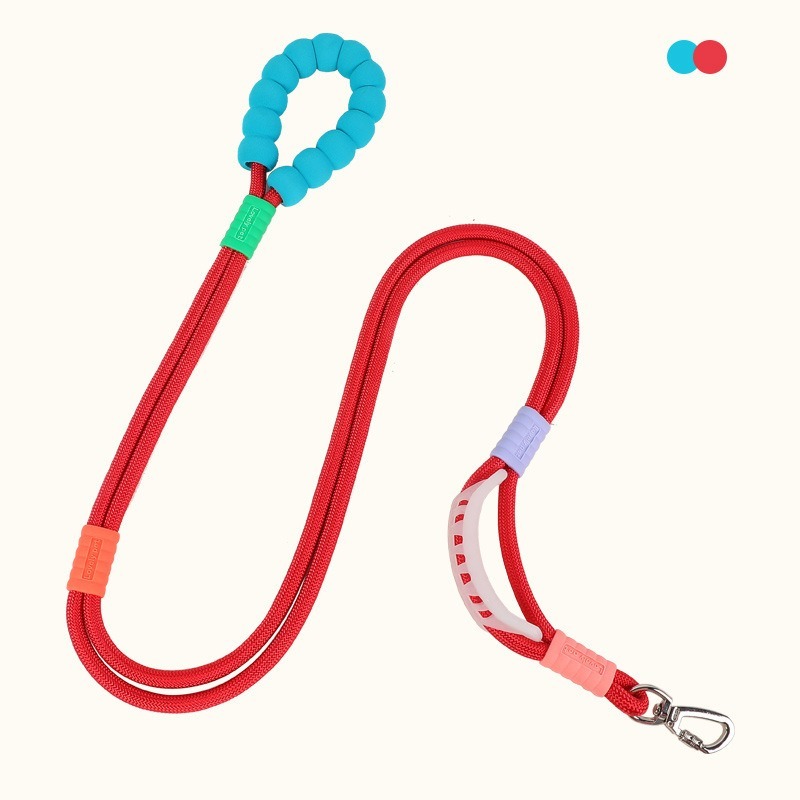 Cloud Bubble Hand Guard Multi functional Double Rope Cherry Red
