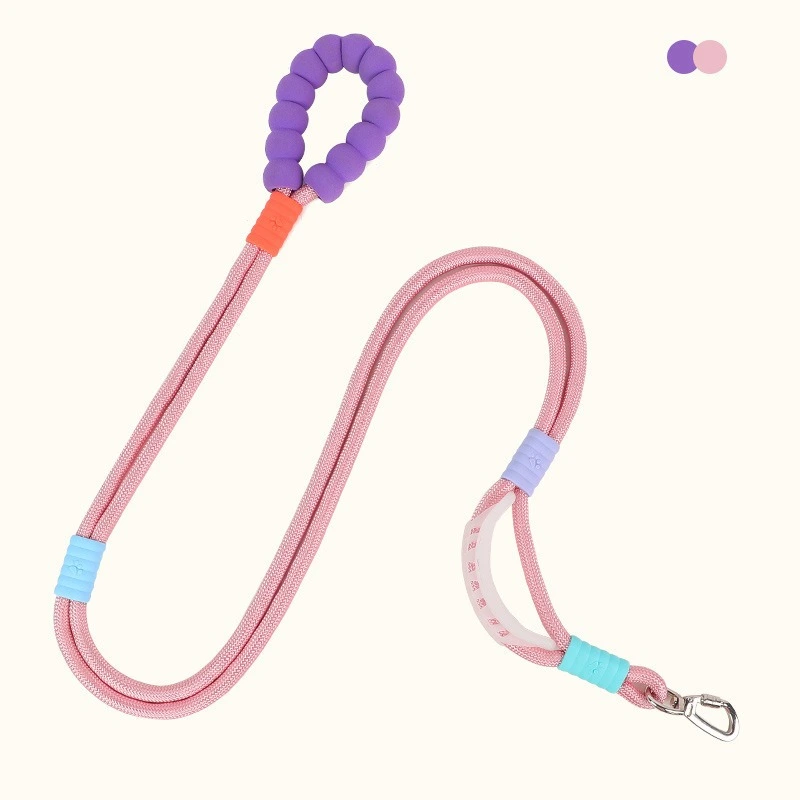 Cloud Bubble Hand Guard Multi functional Double Rope Peach Pink