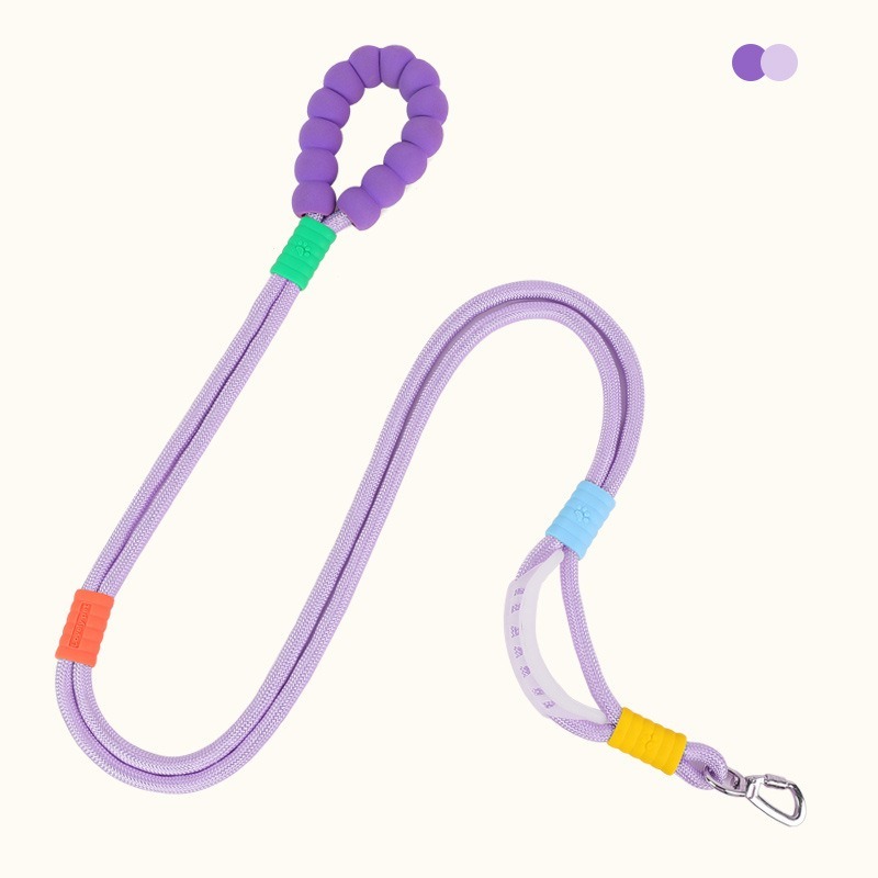 Cloud Bubble Hand Guard Multi functional Double Rope Grape Purple