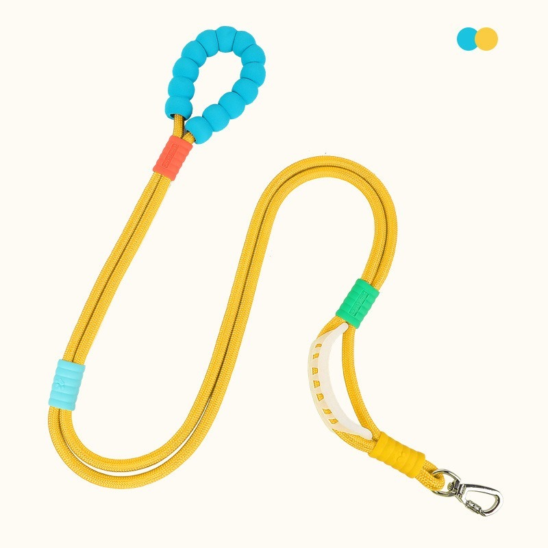 Cloud Bubble Hand Guard Multi functional Double Rope Lemon Yellow