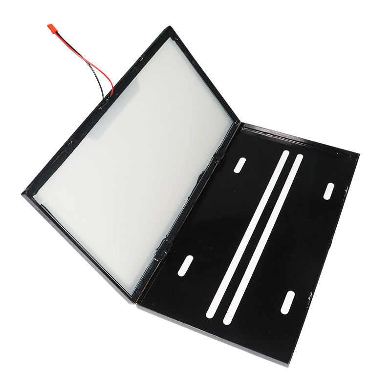 American License Frame Fog License Plate Cover Holder With Remote