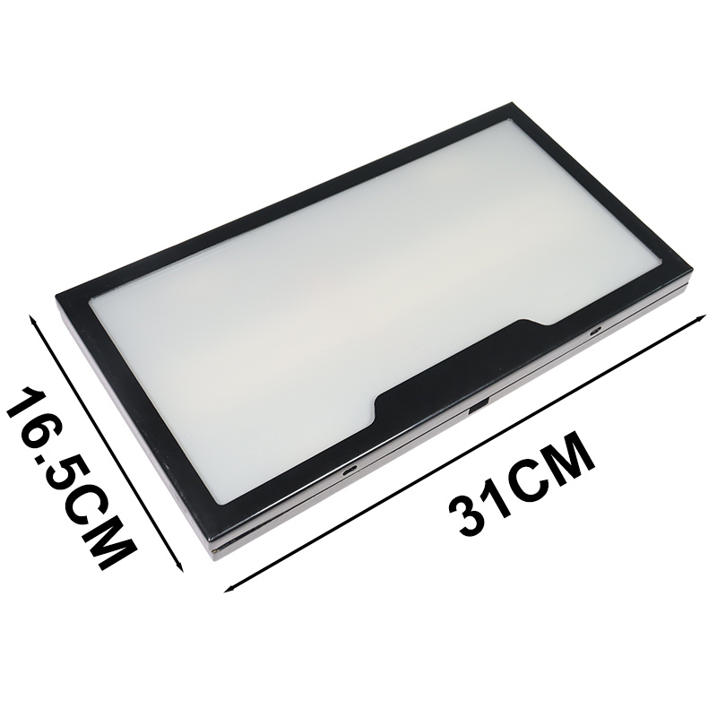 American License Frame Fog License Plate Cover Holder With Remote