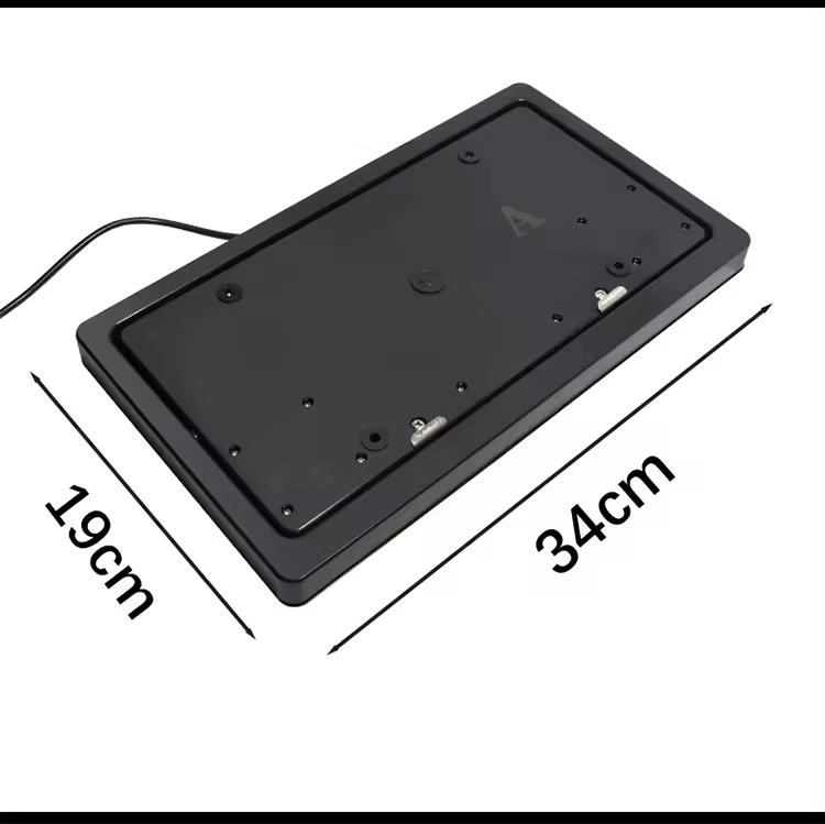 USA standard vehicle electric number license plate flipper