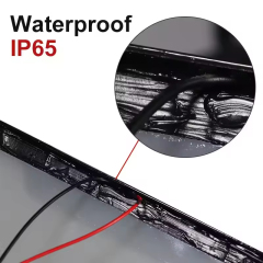 Front Rear USA Smart Film PDLC Fog License Plate with Metal Holder