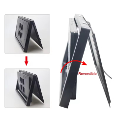 USA Electric Flipper License Plate Frame with Remote Kit