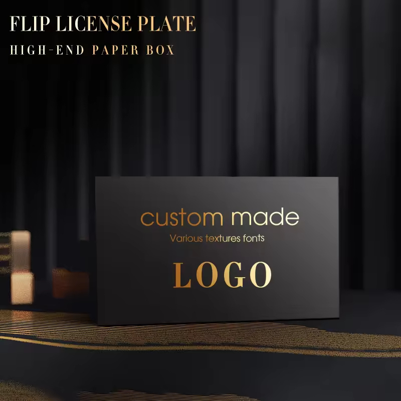 USA Electric Flipper License Plate Frame with Remote Kit