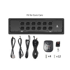 EU Reversible License Plate Filpper Holder