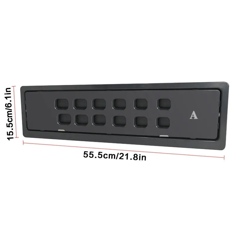 EU Reversible License Plate Filpper Holder