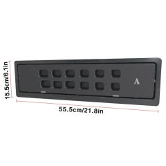 EU Reversible License Plate Filpper Holder
