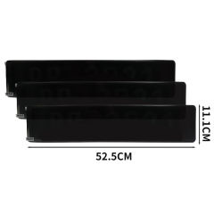 EU Car Automatic Tinted  Number License Plate Cover