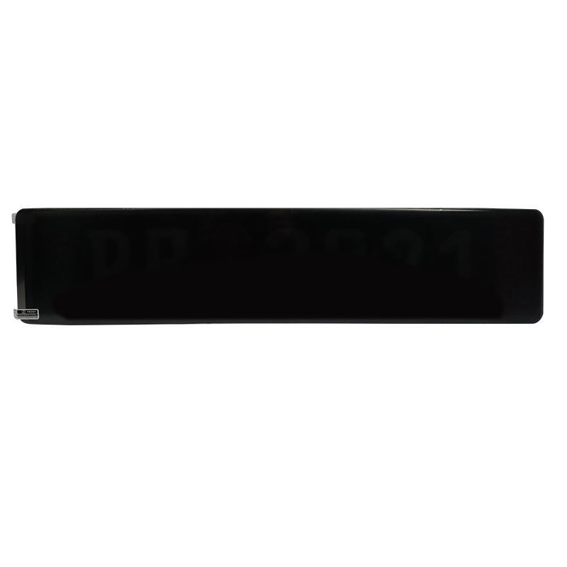 EU Car Automatic Tinted  Number License Plate Cover