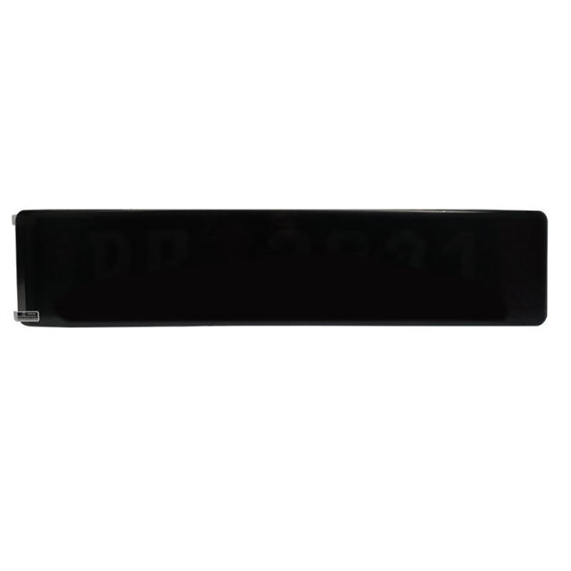EU Car Automatic Tinted  Number License Plate Cover