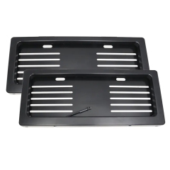 Plastic Electric Curtain License Plate Cover For Ecuador License Plate