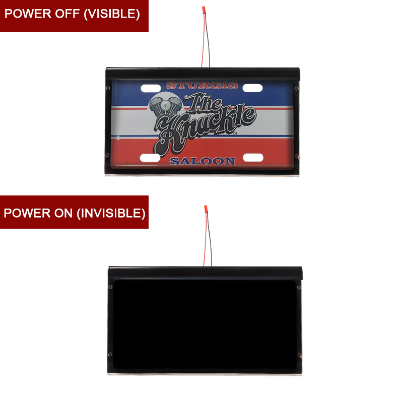 License Plate Holder With Remote Number Motorcycle Licence Plate Hide