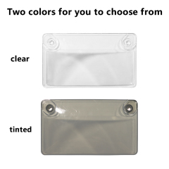 Automobile Protector License Plate Privacy Cover | Motorcycle Cover