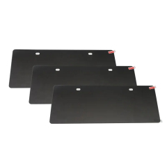 Tinted Smoke Euro Automated Drive License Plate Shield