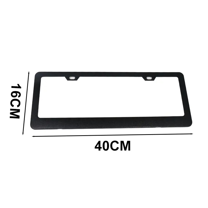 Tinted Smoke Euro Automated Drive License Plate Shield