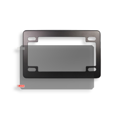 Anti Spy Privacy License Screen Protector License Plate