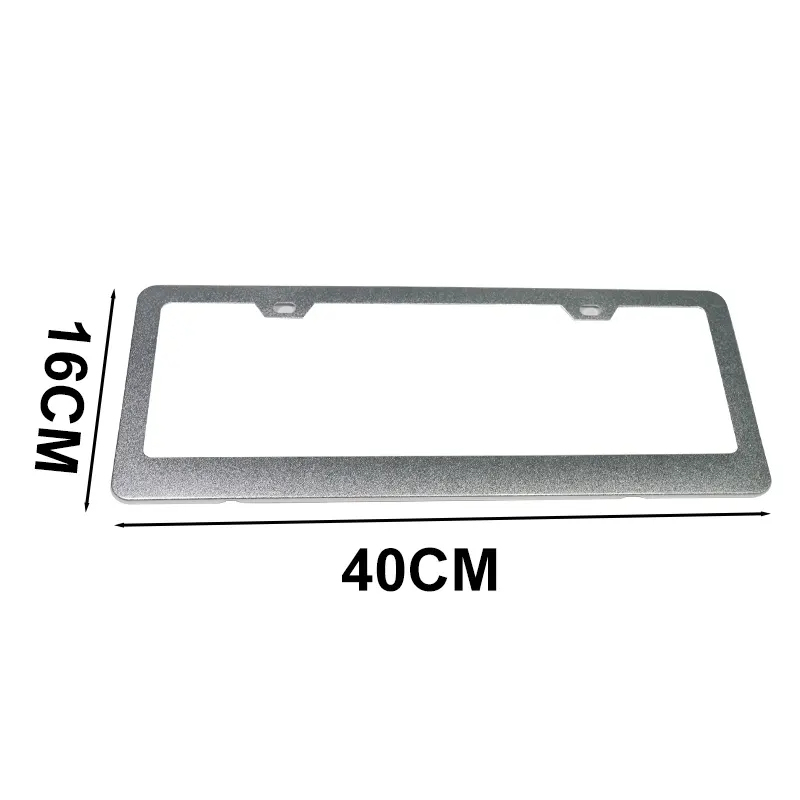 Tinted Smoke Euro Automated Drive License Plate Shield