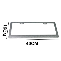 Tinted Smoke Euro Automated Drive License Plate Shield