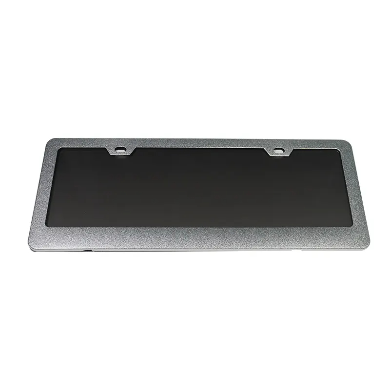 Tinted Smoke Euro Automated Drive License Plate Shield