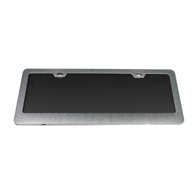 Tinted Smoke Euro Automated Drive License Plate Shield