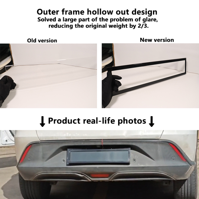 Vanish License Plate Fade Away Car Plate fit 52 x 11cm Plate