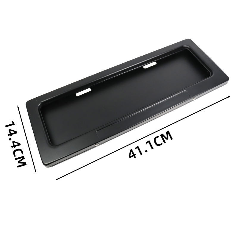 2Pcs Au Nz Electric Retractable Curtain License Plate Frame