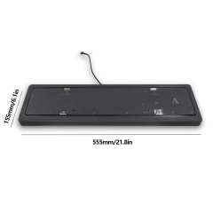 Eletronic Flip Number License Plate Cover Hider Invisible
